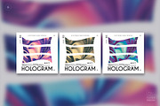 Hologram Party Flyers, Posters Pack, a Poster Template by pixelsao (Thumbnail 5 of 23)