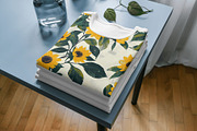 12 Joyful Sunflower Seamless Pattern, a Pattern Graphic by Inknfolly (Thumbnail 4 of 7)