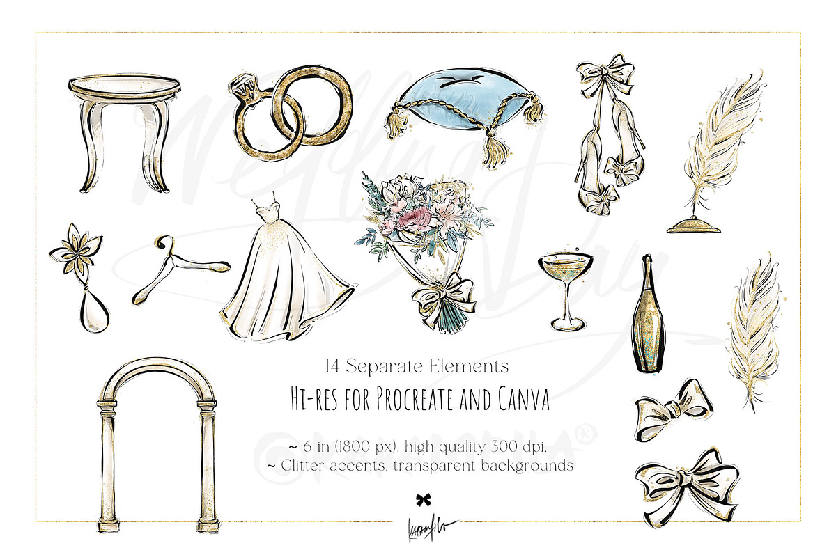 Wedding Bride Luxury PNG Clipart, an Object Graphic by KaramfilaS (Photo 4 of 11)