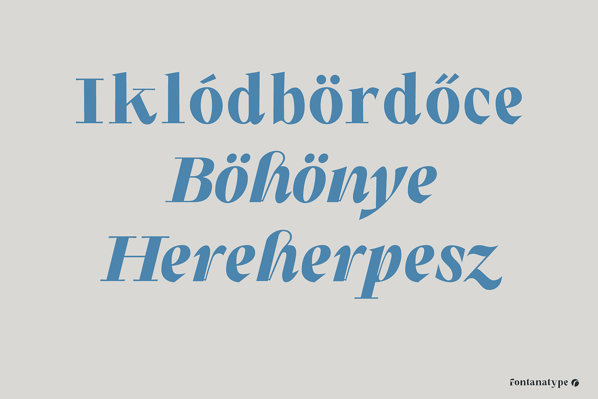 Badacsony, a Font by Fontanatype (Photo 10 of 14)