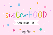 Sisterhood Font, a Handwritten Font by Design Pixie (Thumbnail 1 of 8)