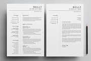 Resume/CV, a Resume Template by Creatune (Thumbnail 2 of 3)