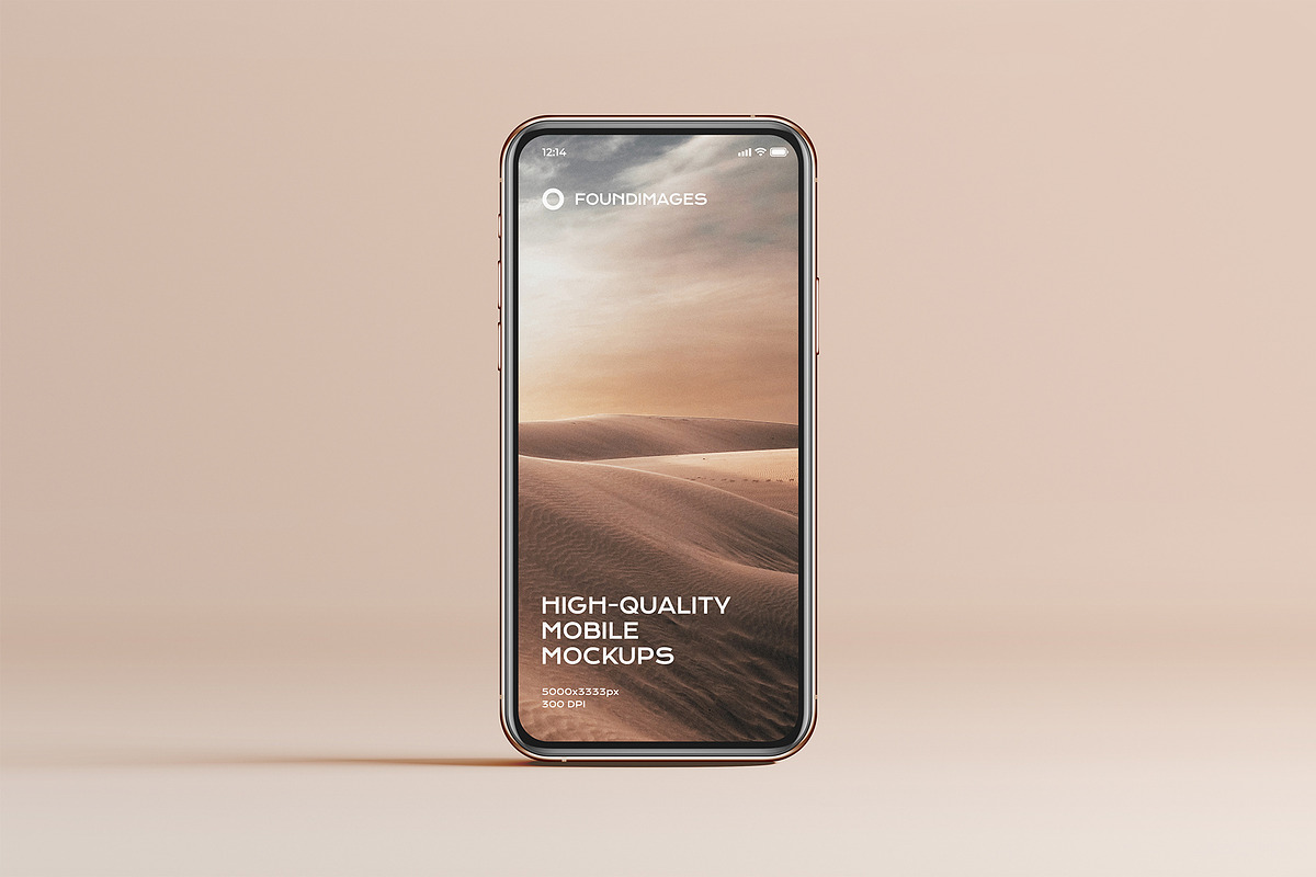72 iphone device mockup bundle, an iPhone Mockup by FoundImages (Photo 31 of 84)