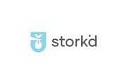 Stork Baby Logo, a Branding & Logo Template by brandclay (Thumbnail 8 of 10)