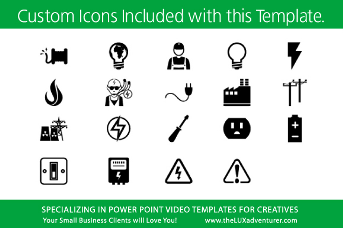 Electrician Power Point Template, a Presentation Template by Kathy Green Design (Photo 4 of 5)