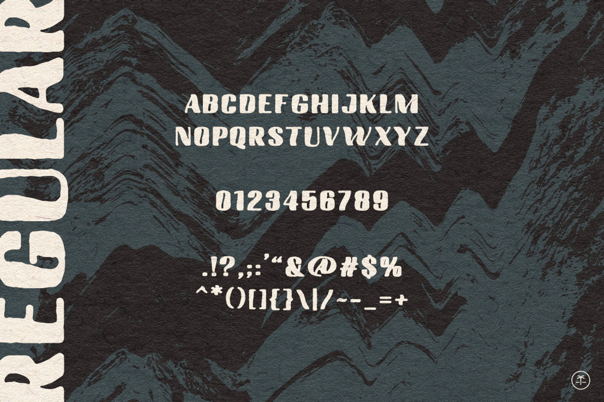 Day Trip - Psychedelic Display Font, a Sans Serif Font by Spring Break Jake (Photo 4 of 5)