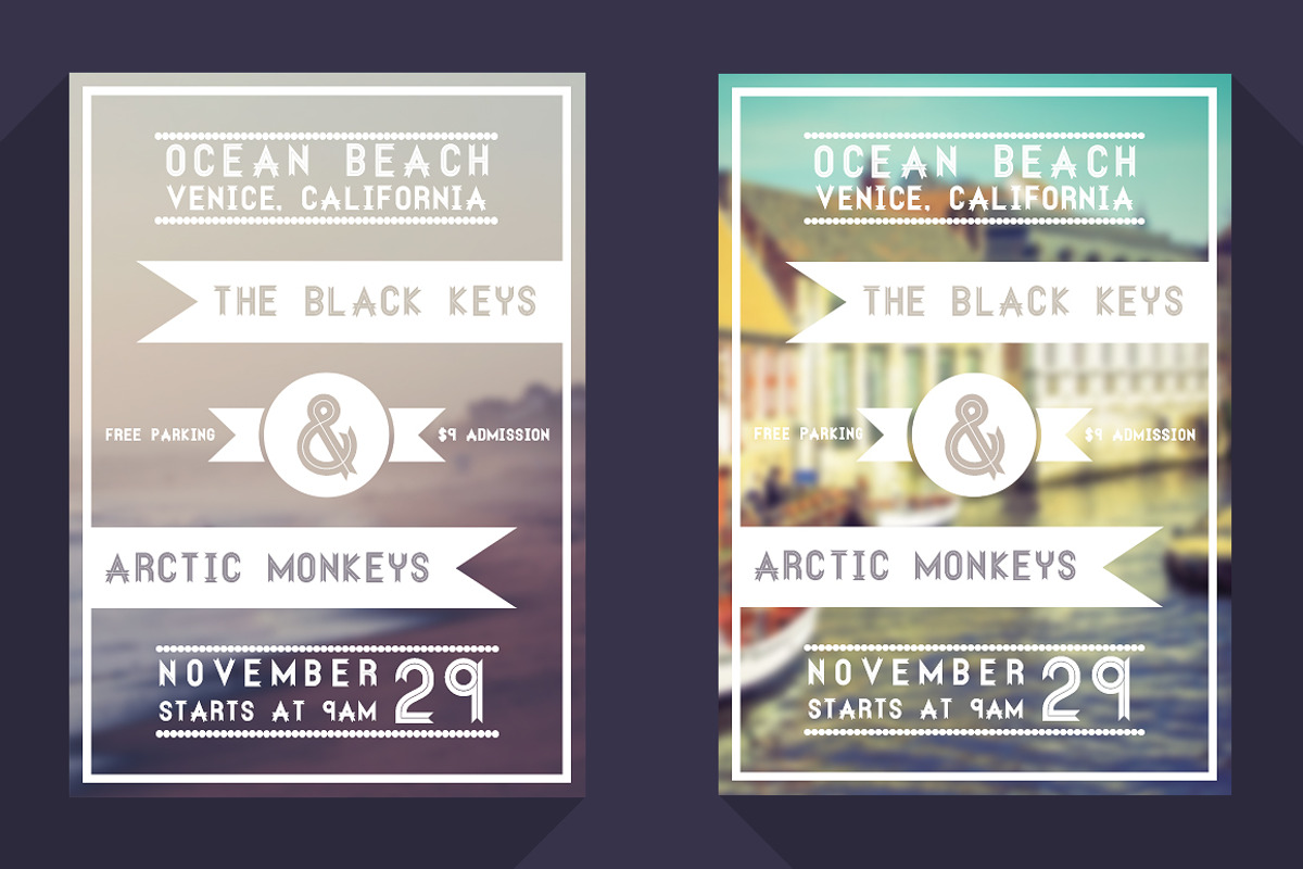 Minimal Event Flyer, a Flyer Template by HipFonts