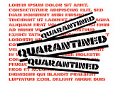 QUARANTINED, a Font by vtks design (Thumbnail 4 of 4)