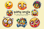 Quirky Emojis, an Emoji Icon by Digital Art Creations (Thumbnail 2 of 7)