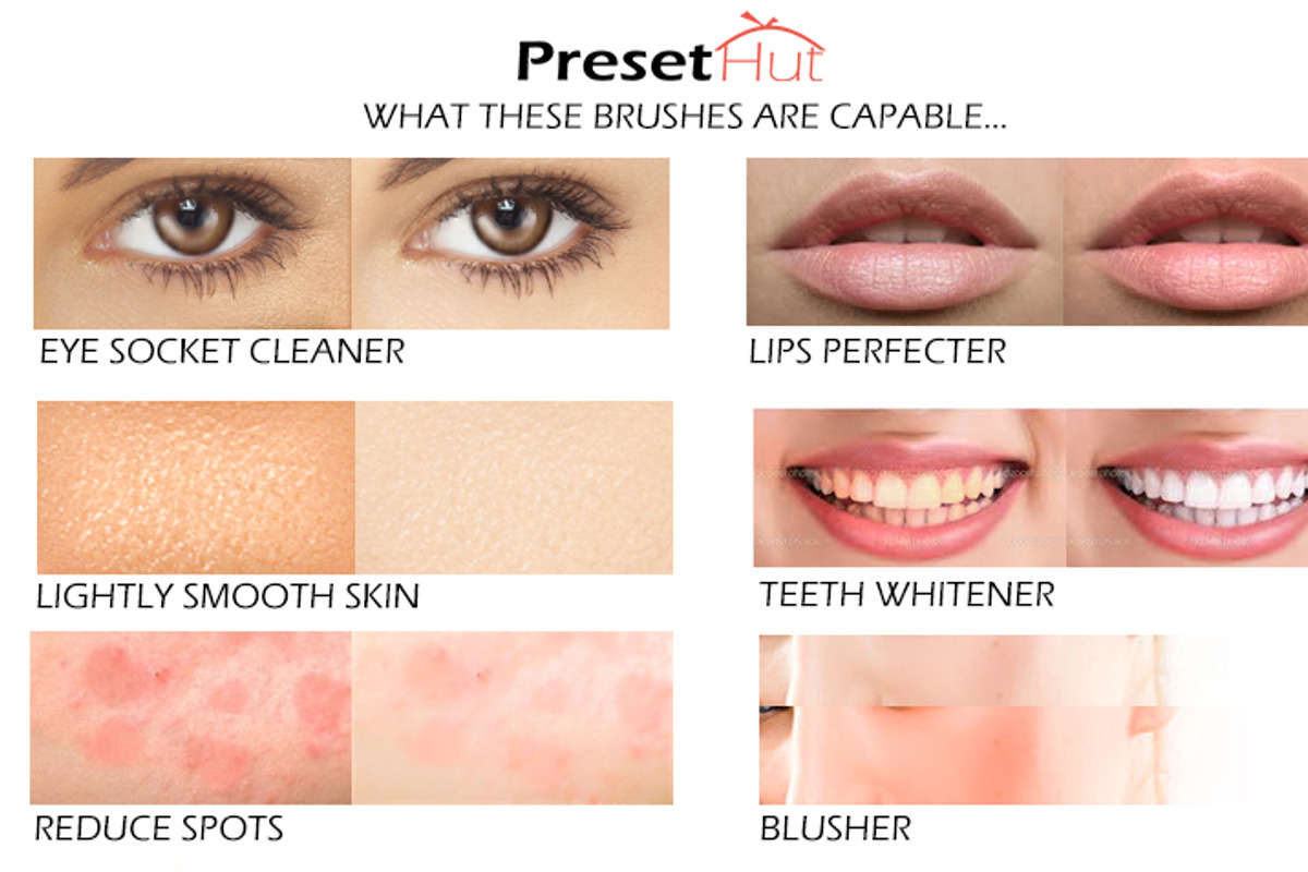 LR Portrait Retouching Brushes preview 3