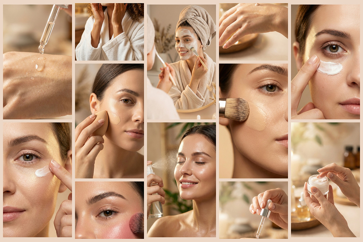 Glow Rituals, a Background Graphic by AI Petr Creative Agency (Photo 3 of 7)