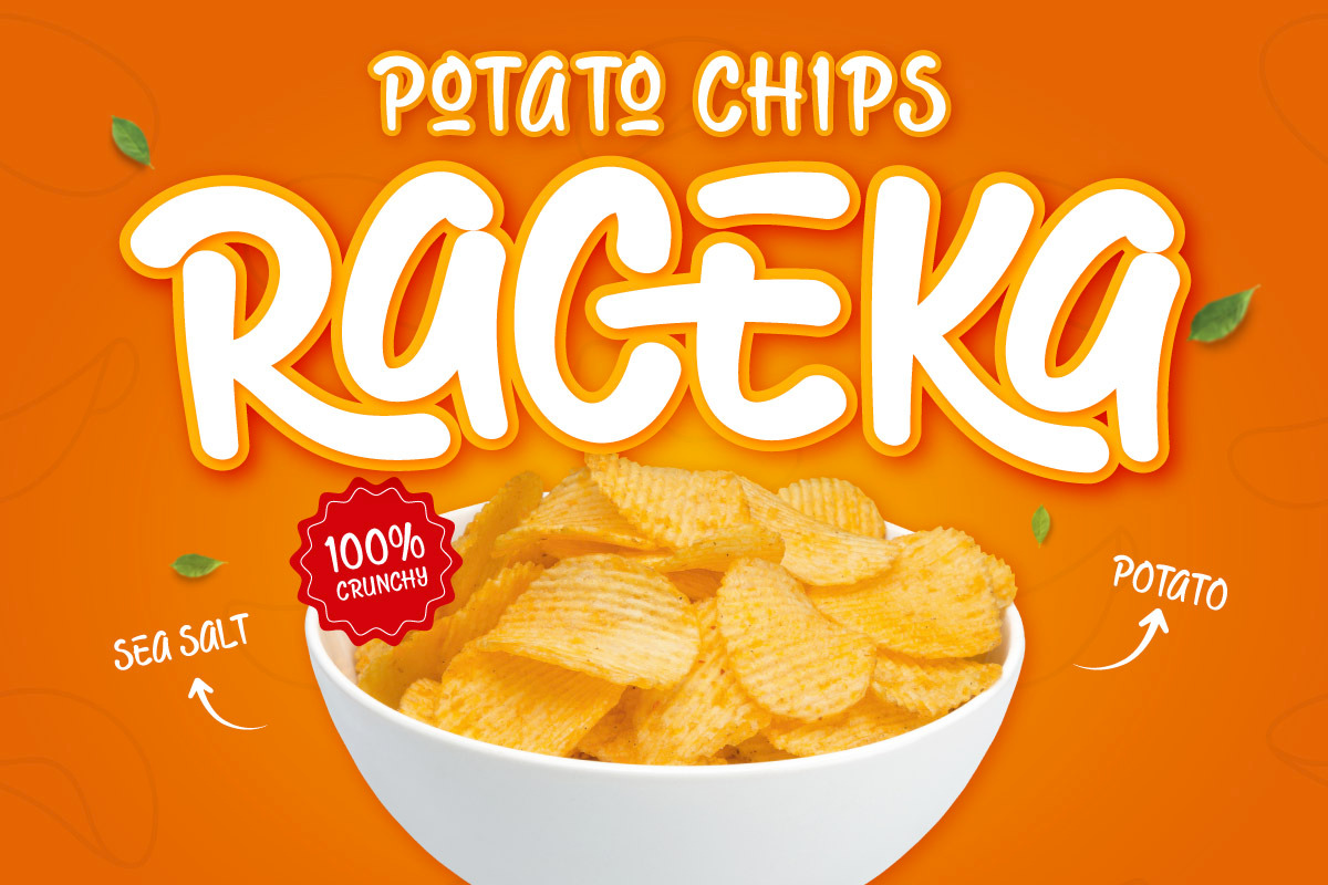 Rada Cenak - Food Display Font, a Handwritten Font by twinstd (Photo 5 of 9)