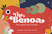 Benoa Font, a Sans Serif Font by creativemedialab (Thumbnail 1 of 15)