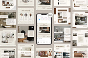 Interior Design Instagram Canva, a Social Media Template by Deb Creative Studio (Thumbnail 1 of 10)