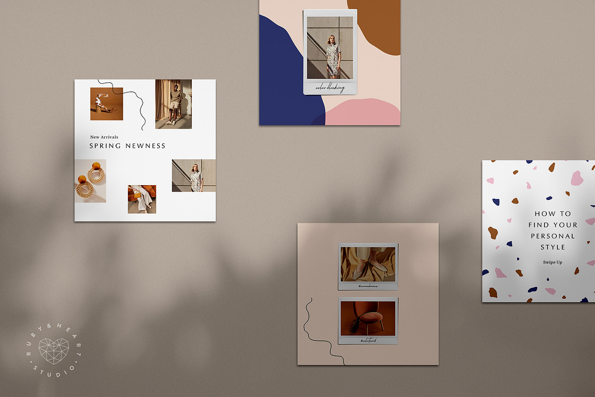 Animated Stylish Instagram Posts, a Social Media Template by Ruby&Heart Studio (Photo 6 of 8)