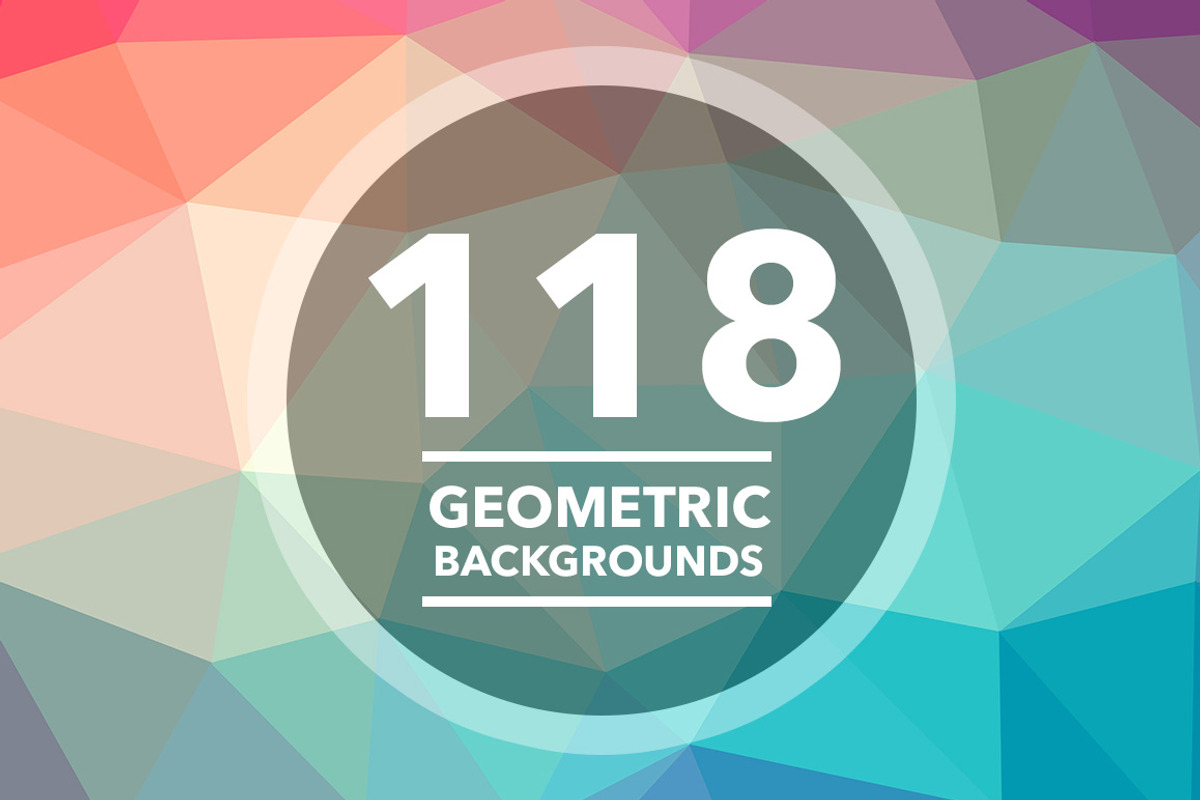Geometric Triangle Backgrounds 118