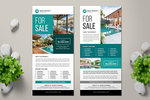 Real Estate Rack Card, a Card Template by Aarley Kaiven