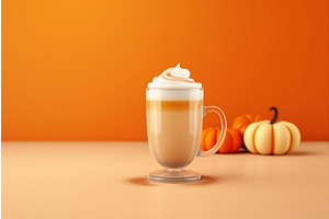 Pumpkin Spice Late Glass. Generate