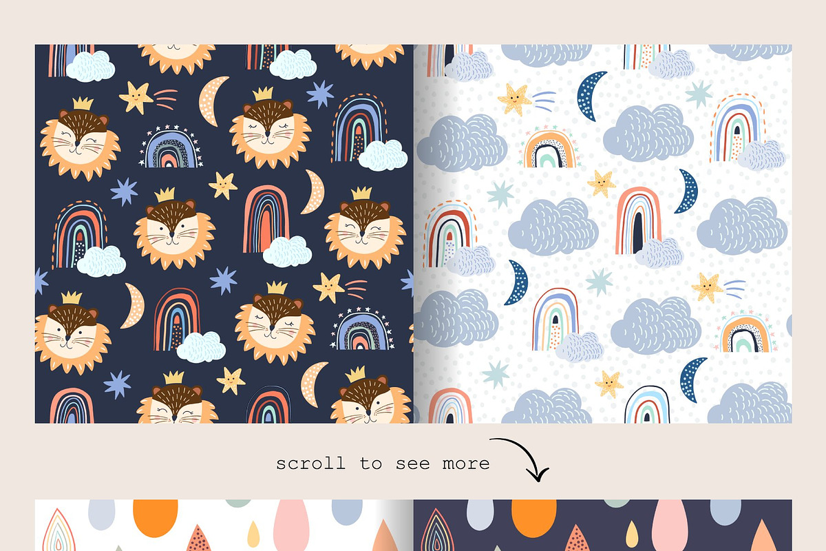 Children elements collection, a Background Graphic by Letto studio (Photo 7 of 7)