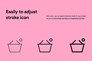 50 Ecommerce Line Icon, an Outline Icon by Kawalan Studio (Thumbnail 4 of 9)