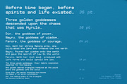 New Friend Mono | Pixel Sans-Serif, a Sans Serif Font by wendyleftmealone (Thumbnail 8 of 9)