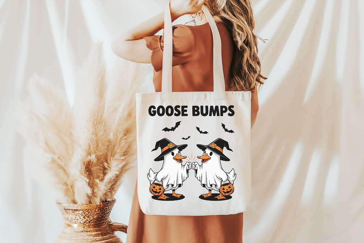Funny Halloween Goose Bumps Sublimat, an Illustration by DreamCafeArt (Photo 4 of 7)