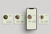 Mental Health Instagram Templates, a Social Media Template by Chewie Co (Thumbnail 4 of 10)
