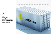 Shipping Container Mockup, a Cups & Container Mockup by SLAB! Design (Thumbnail 2 of 7)