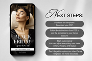 Black Friday Instagram Medspa, a Social Media Template by DesignsbyMariaStudio (Thumbnail 8 of 10)