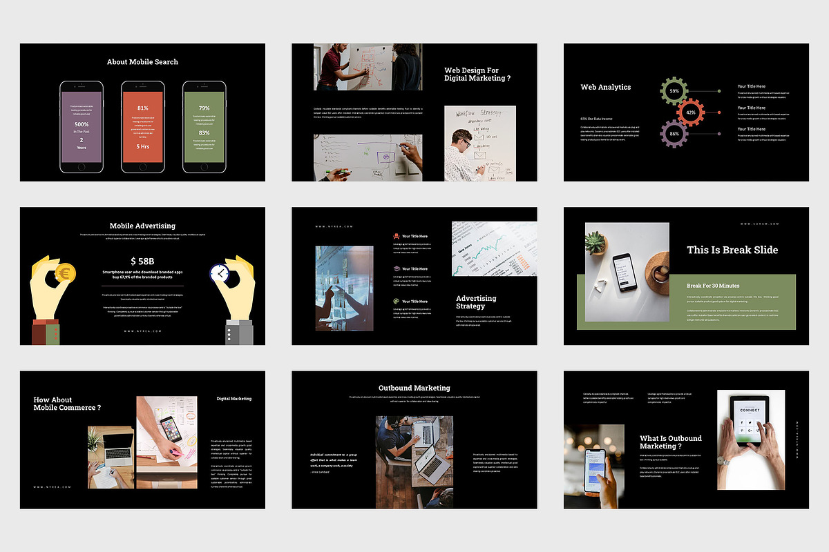 Curam : Digital Kit Powerpoint, a Presentation Template by Punkl Camp (Photo 8 of 9)