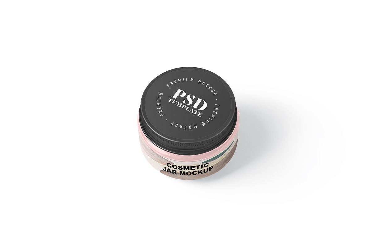 Cosmetic Jar Mockup, a Product Mockup by Mockupfit (Photo 3 of 3)