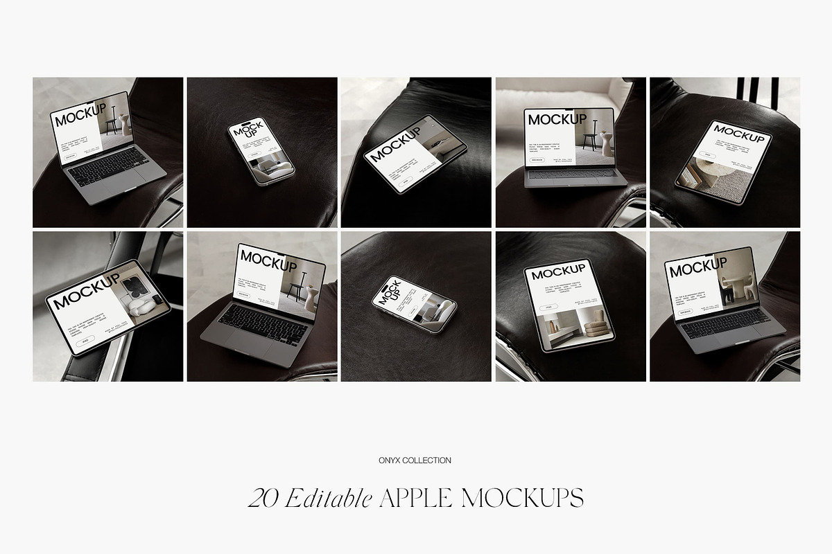 Apple Mockups | MacBook iPhone iPad, an iPhone Mockup by Feel This (Photo 9 of 10)