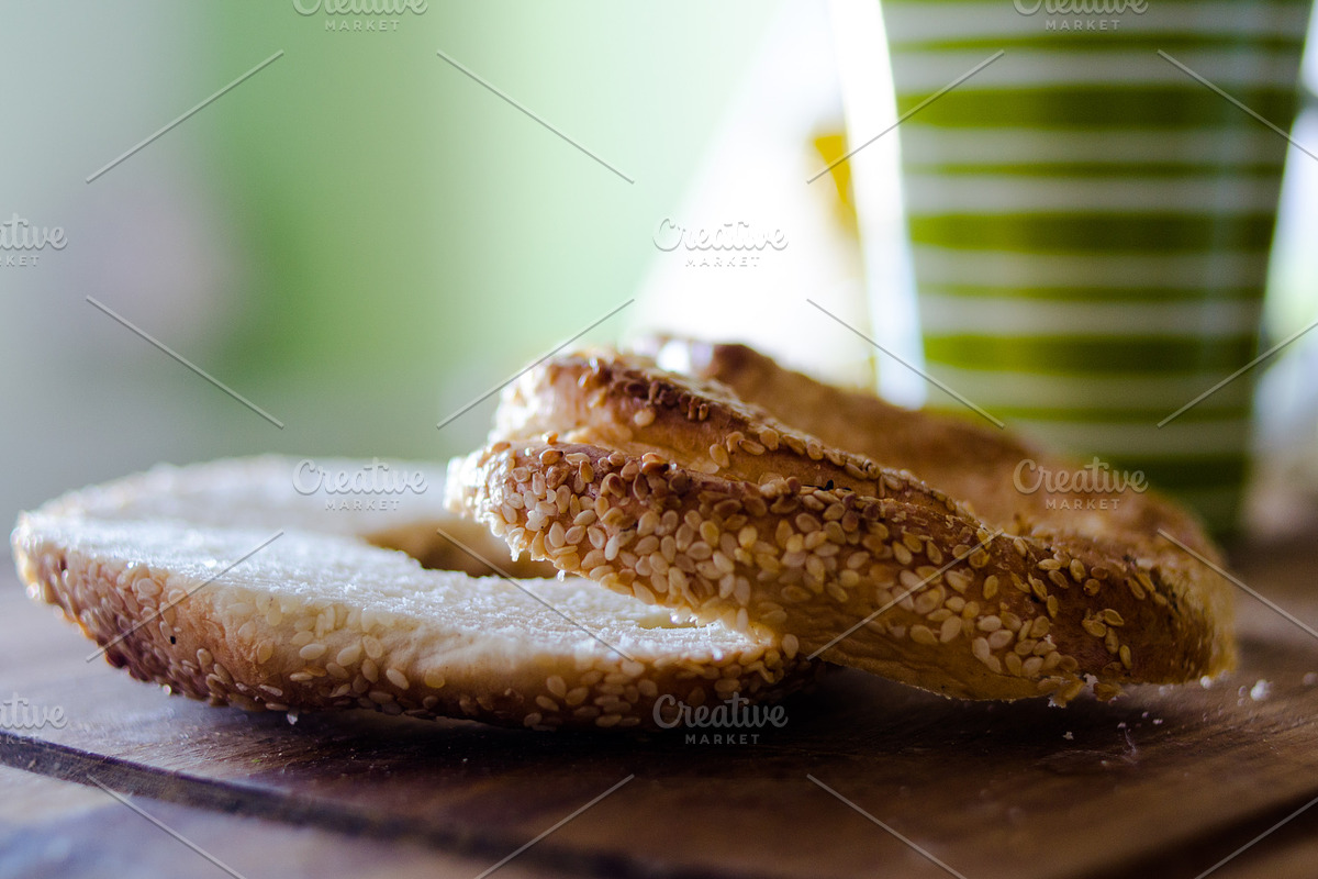 Bagel for breakfast, a Food & Drink Photo by Beufville (Photo 2 of 2)