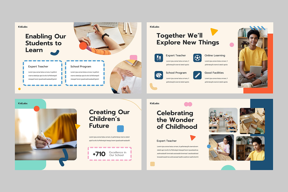 KIDLABS - Kids Education Powerpoint, a Presentation Template by rgbryand (Photo 7 of 9)