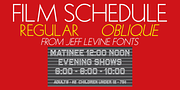 Film Schedule JNL, a Font by Jeff Levine Fonts (Thumbnail 1 of 5)