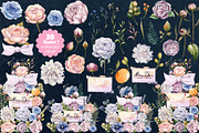 FLOWER PERFUME BOUQUET, a Graphic by AJDA ART (Thumbnail 4 of 5)