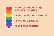 Pride collection: posters + stickers, an Illustration by Kate Liusto (Thumbnail 8 of 8)