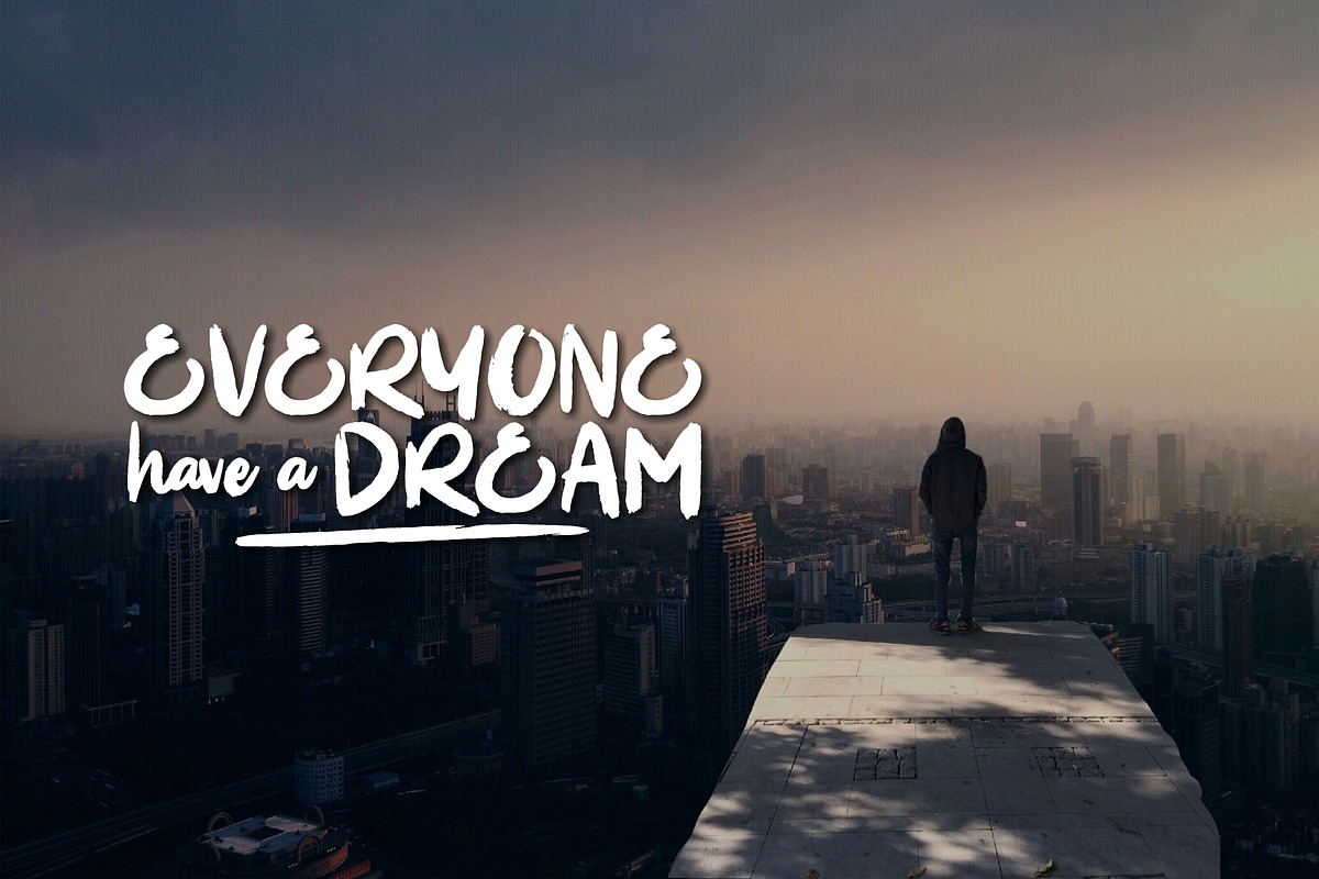 SOUL PAINT Brush Font preview 4