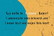 Passion Handwriting Font, a Handwritten Font by Ruddean2109 (Thumbnail 9 of 10)