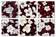 White Hibiscus Digital Paper, a Texture Graphic by Dream Creation (Thumbnail 4 of 7)