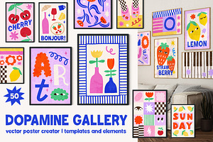 Dopamine Gallery Poster Creator