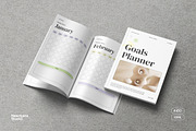 White Simple Planner Book, a Stationery Template by Neermana (Thumbnail 1 of 12)