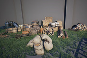 Medieval Props Pack, an Object 3D Model by SilverTM (Thumbnail 1 of 6)