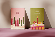 Happy Birthday greeting card designs, a Background Graphic by Good Studio (Thumbnail 7 of 7)