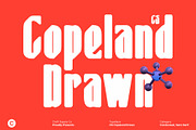 CS Copeland Drawn, a Sans Serif Font by Craft Supply Co. (Thumbnail 1 of 8)