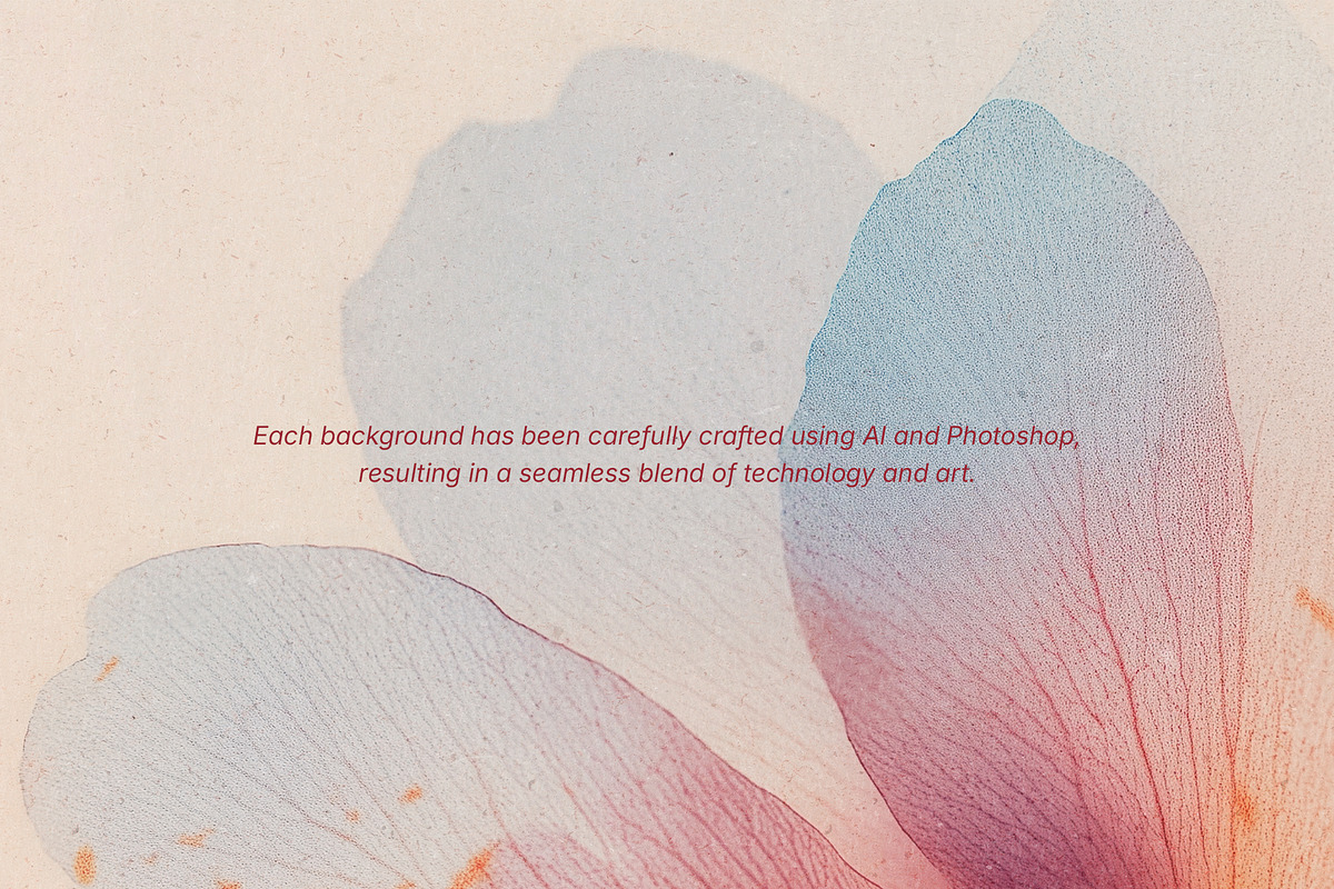VEIL Flowers Collection, a Background Graphic by nkate (Photo 6 of 13)