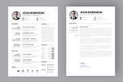 Clean Resume, a Resume Template by Pxl_graphic (Thumbnail 2 of 5)