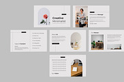 Creative Minimalist PPT, a Presentation Template by Recreative (Thumbnail 2 of 6)