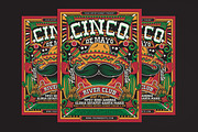 Cinco De Mayo Flyer, a Flyer Template by Muhamad Iqbal hidayat (Thumbnail 1 of 4)