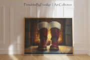 Santa Claus Set Wall Art Bundle, a Holiday Photo by PrintablesByFranklyn (Thumbnail 3 of 8)